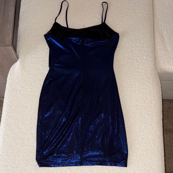 Privy Midnight Blue Mini Dress - Picture 3 of 4